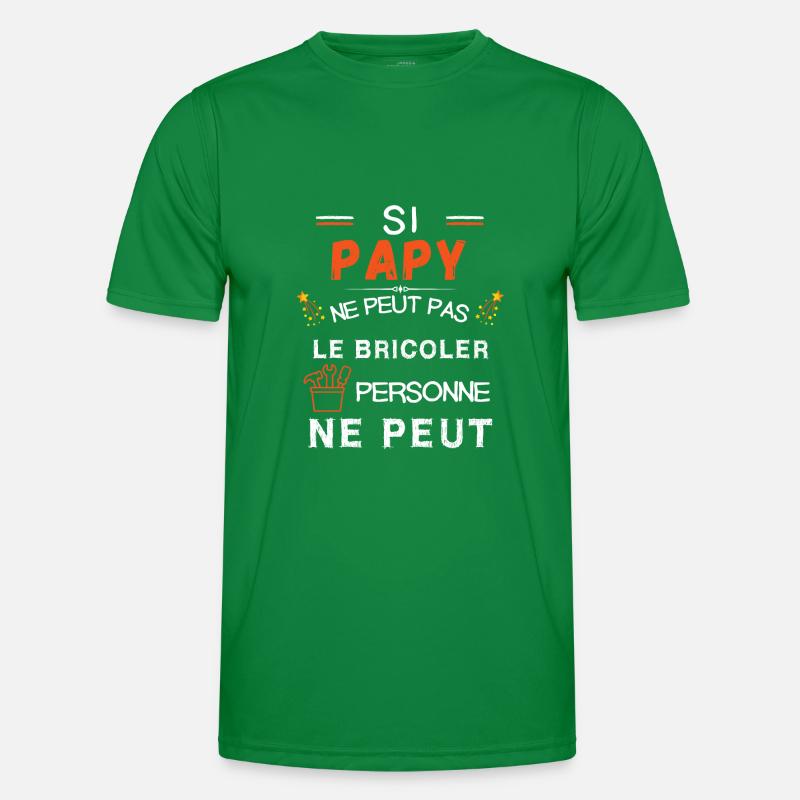 Papy bricolage T-shirt sport Homme