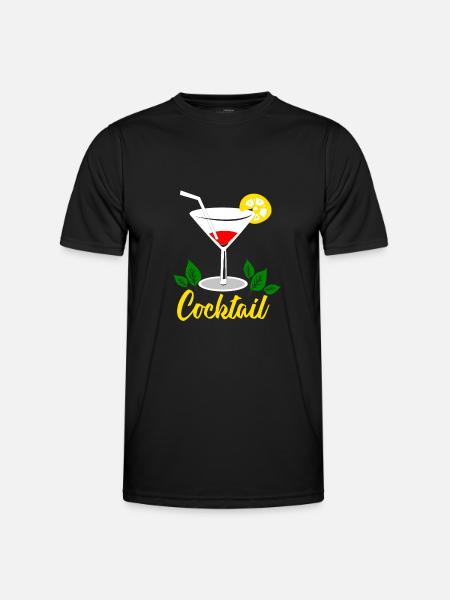 Cocktail - T-shirt sport Homme - noir