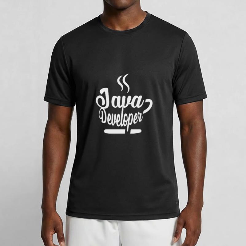 Java Developer Coffee Kaffee Männer Funktions-T-Shirt
