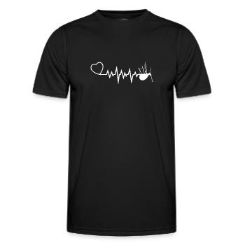 Dudelsack - Männer Funktions-T-Shirt - Schwarz - Vorne - AI Model Male 178 dark (178cm)