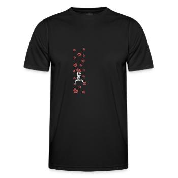 Escalade de bloc Escalade Grips Bloc - T-shirt sport Homme - noir - Devant - AI Model Male 178 dark (178cm)