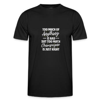 blockedTitle - T-shirt sport Homme - noir - Devant - AI Model Male 178 dark (178cm)