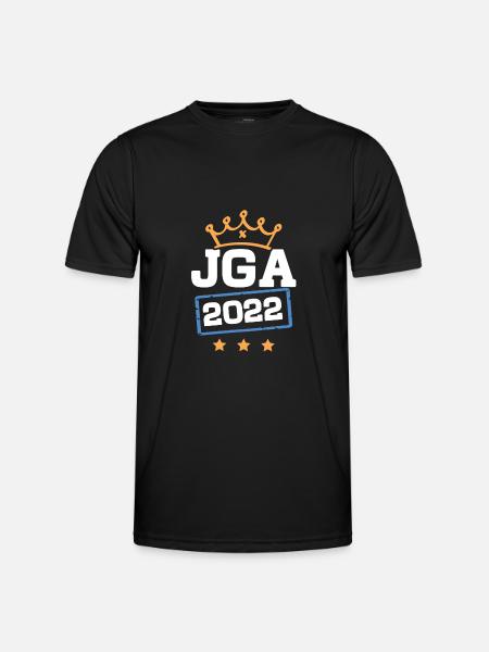 Jga 2022 - Männer Funktions-T-Shirt - Schwarz