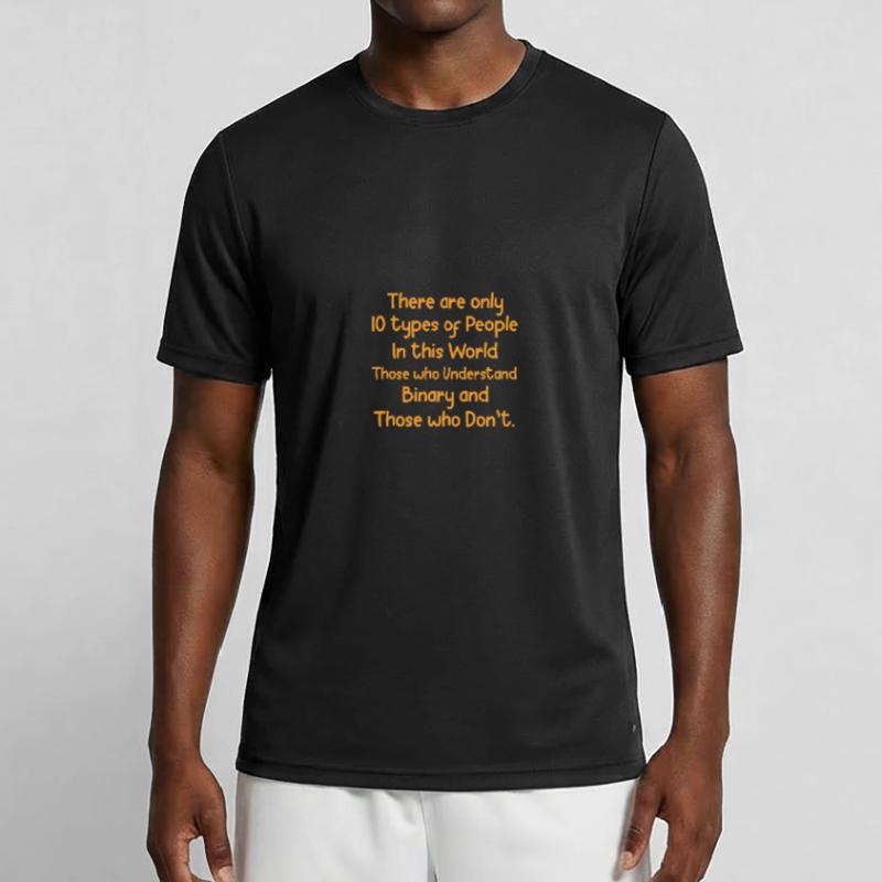Binär Code Programmierer Coder Geschenk Männer Funktions-T-Shirt