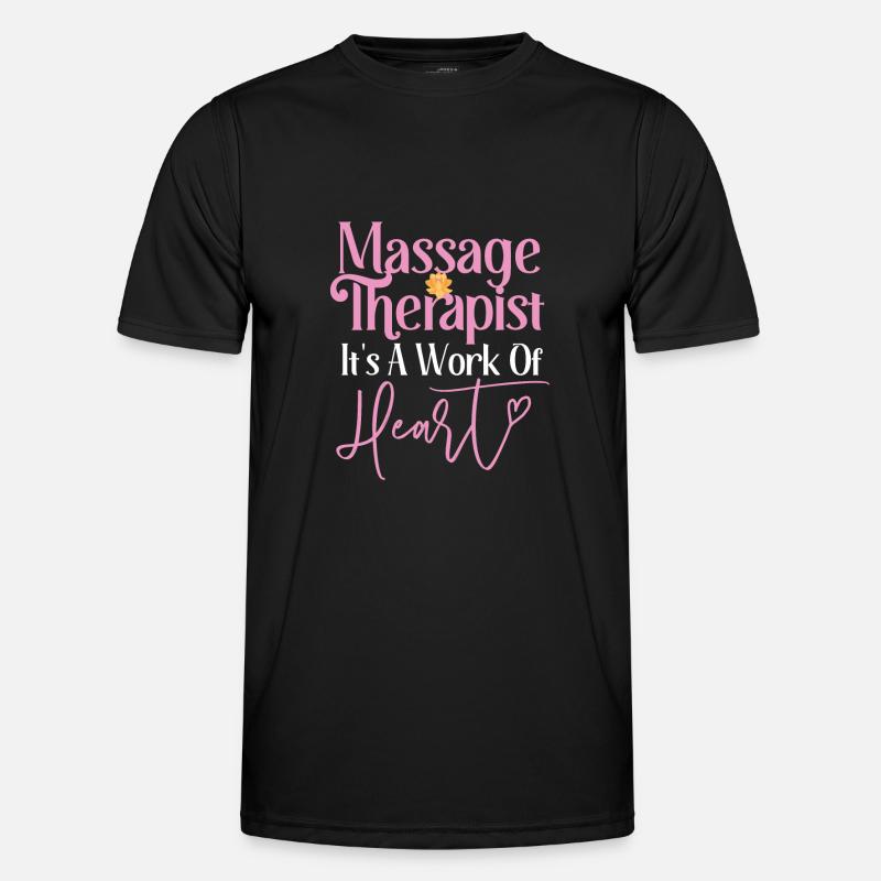 Licensed Massage Therapist Therapy - Men's Functional T-Shirt - black