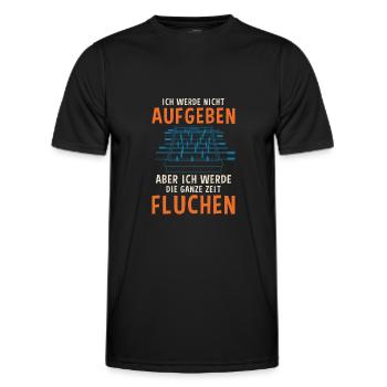 Tischfußball Kickern Tischkicker Sport Kicker - Männer Funktions-T-Shirt - Schwarz - Vorne - AI Model Male 178 dark (178cm)
