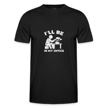 Bonsai - Men's Functional T-Shirt - black - Front - AI Model Male 178 dark (178cm)