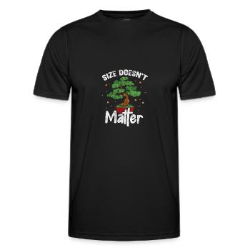 Bonsai - Men's Functional T-Shirt - black - Front - AI Model Male 178 dark (178cm)