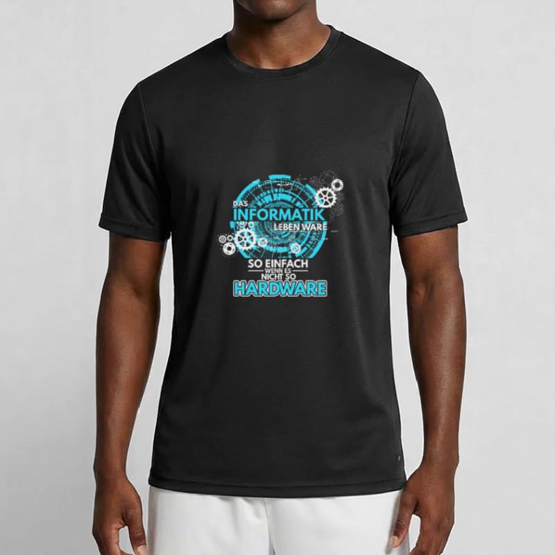 Informatik Programmierer Informatiker Hardware Sof Männer Funktions-T-Shirt