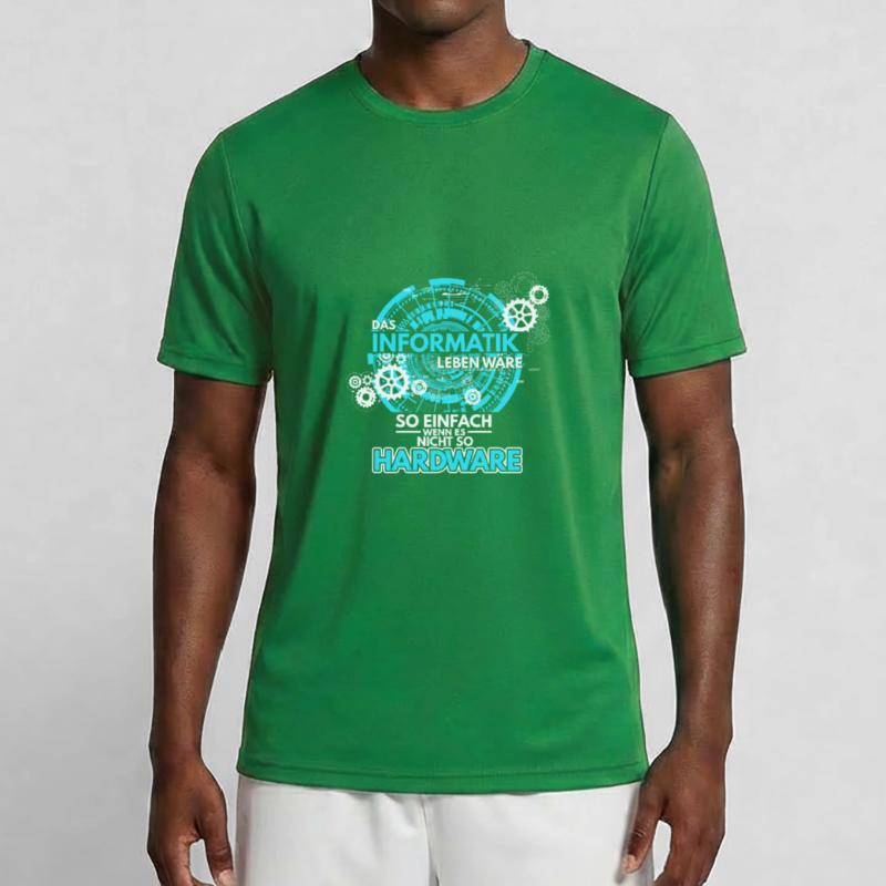Informatik Programmierer Informatiker Hardware Sof Männer Funktions-T-Shirt