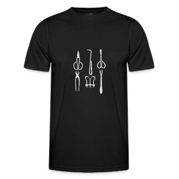 Bonsai - Men's Functional T-Shirt - black - Front - AI Model Male 178 dark (178cm)
