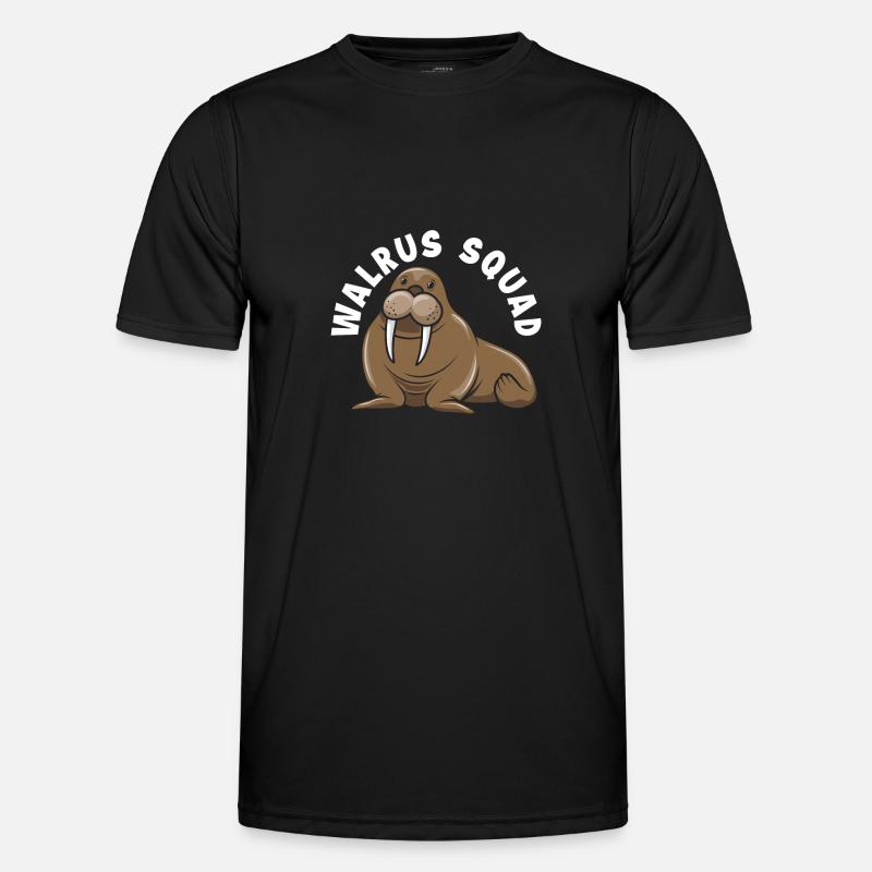 Team Walrus Walrus WalrusEs Gift - Men's Functional T-Shirt - black