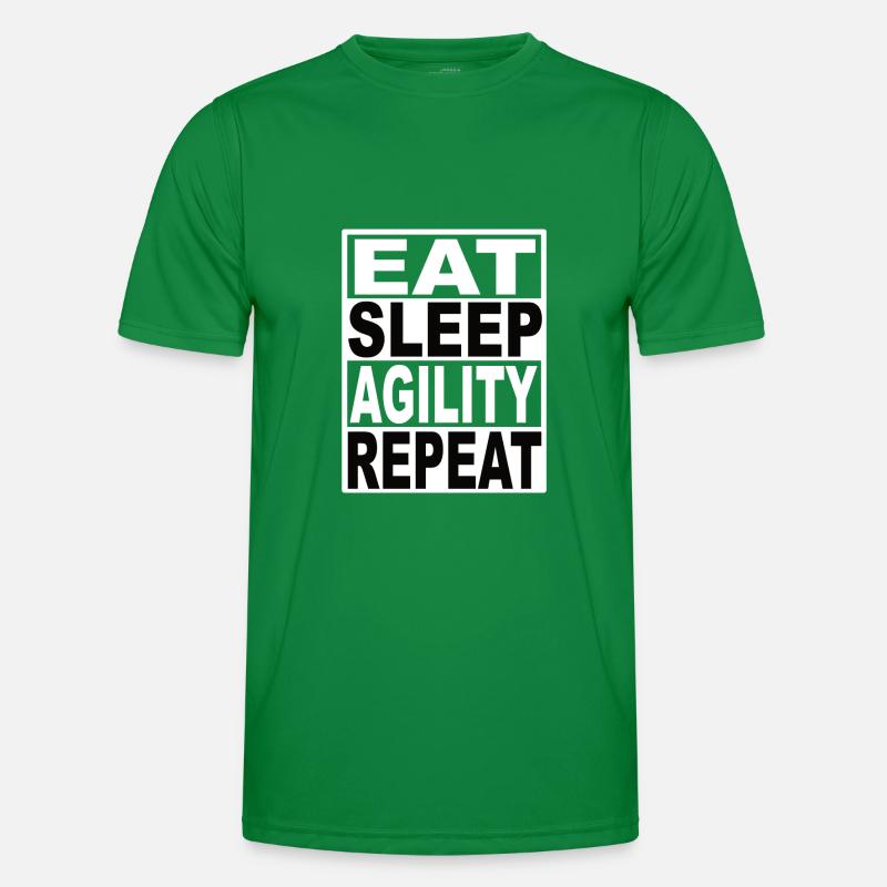 Manger Dormir Agilité Répéter T-shirt sport Homme