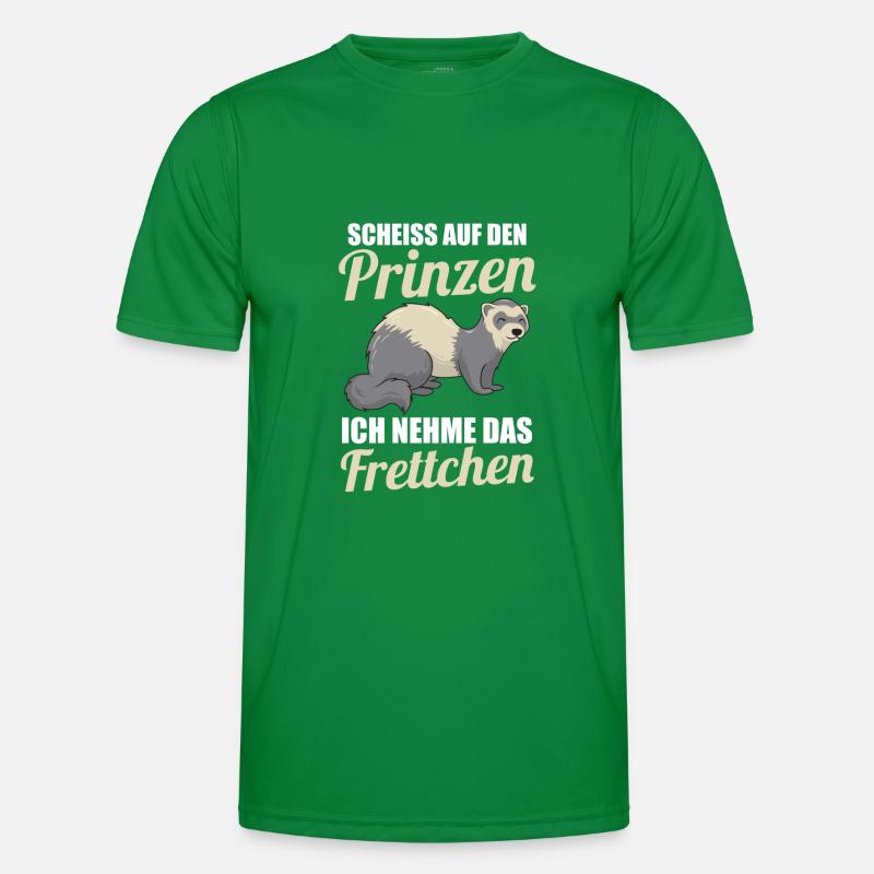 Frettchen Männer Funktions-T-Shirt