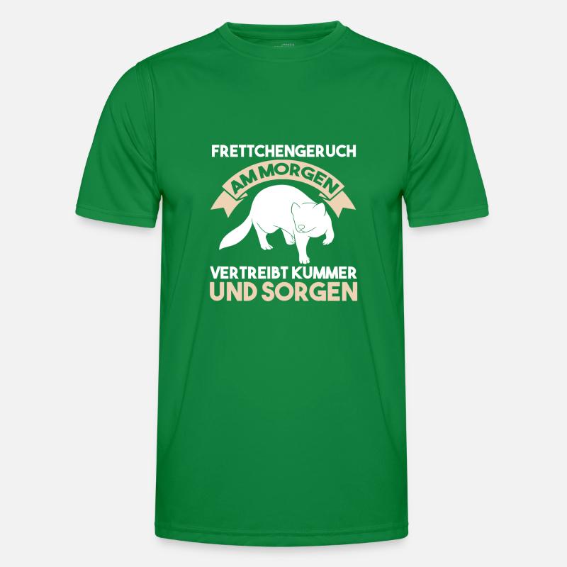 Frettchen Männer Funktions-T-Shirt