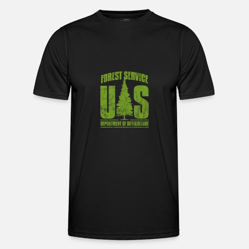 Wald Männer Funktions-T-Shirt