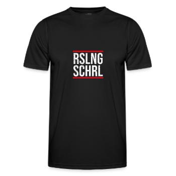 Rieslingschorle Pfälzer Weinfest Schorle Pfalz - Männer Funktions-T-Shirt - Schwarz - Vorne - AI Model Male 178 dark (178cm)