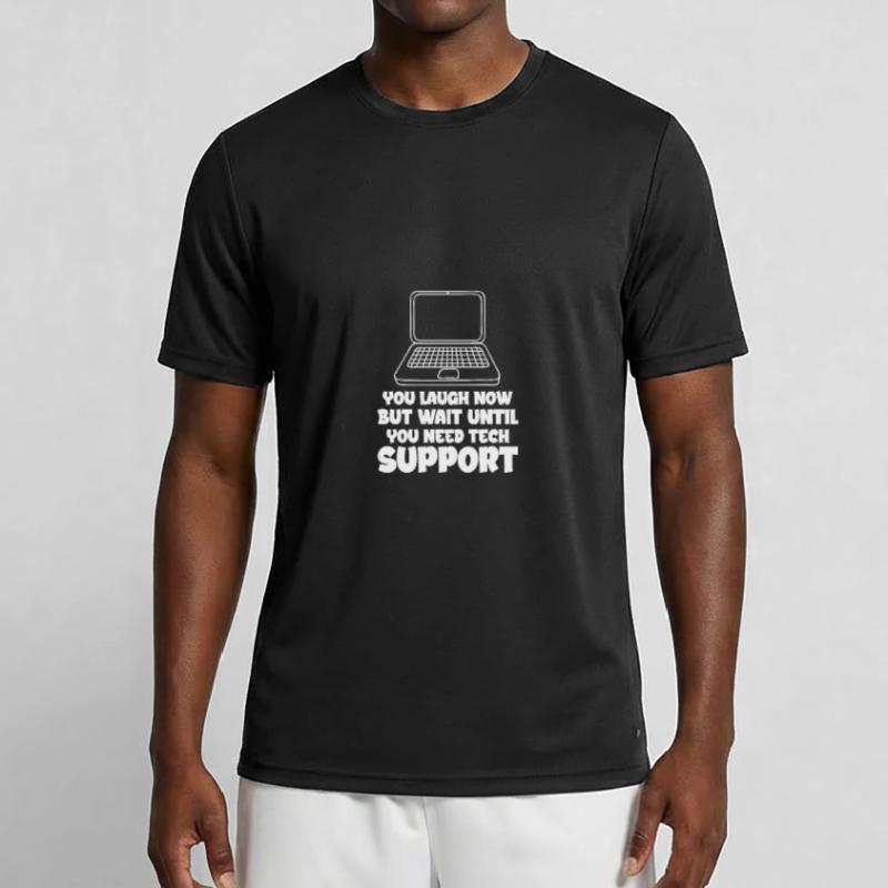 Support technique Computer It Admin Cadeau T-shirt sport Homme