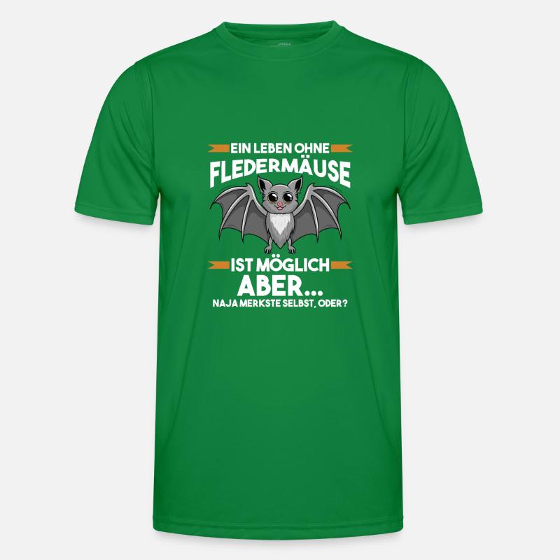 Fledermaus Männer Funktions-T-Shirt