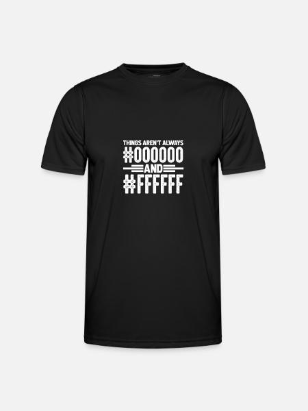 Programmierer Compuer Nerd Coder Software Geschenk - Männer Funktions-T-Shirt - Schwarz