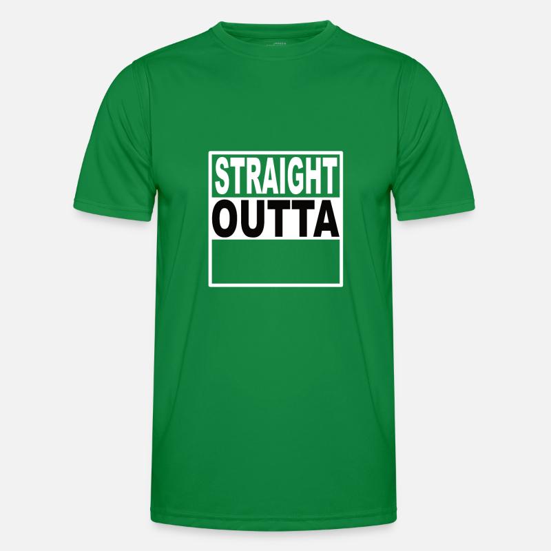 Straigt Outta Men's Functional T-Shirt