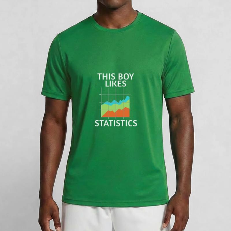 Data Science Statistics Ironic Statistician Men's Functional T-Shirt