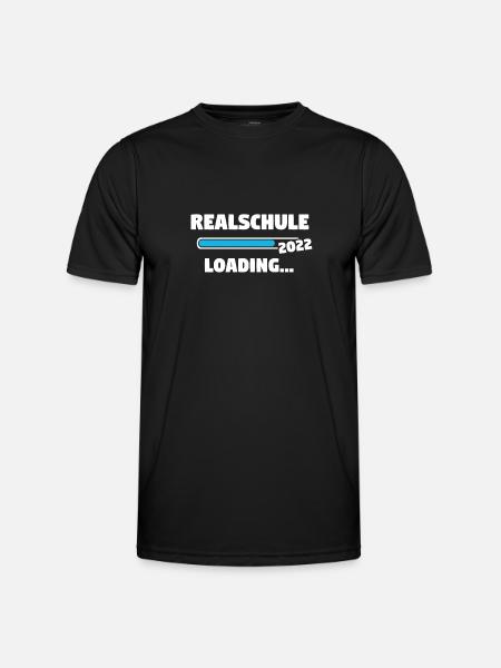 Realschule 2022 Absolvent Geschenk - Männer Funktions-T-Shirt - Schwarz