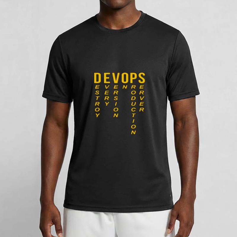 Devops Definition Technischer Computer Männer Funktions-T-Shirt