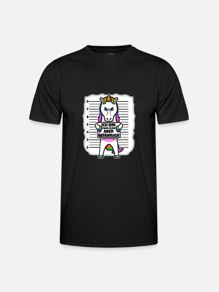 Klein aber gefährlich - Männer Funktions-T-Shirt - Schwarz