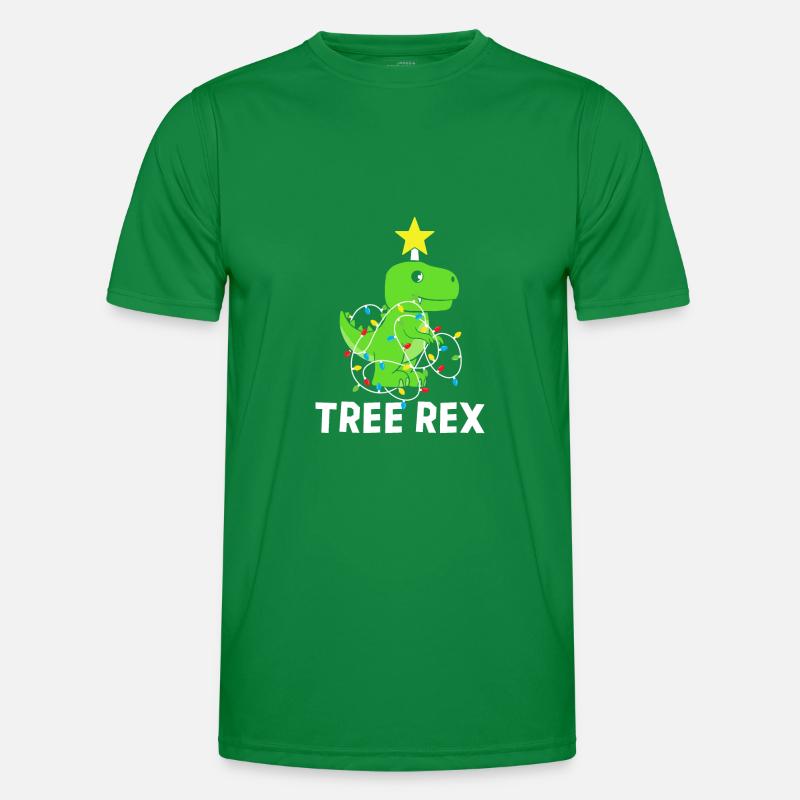 Tree Rex Männer Funktions-T-Shirt