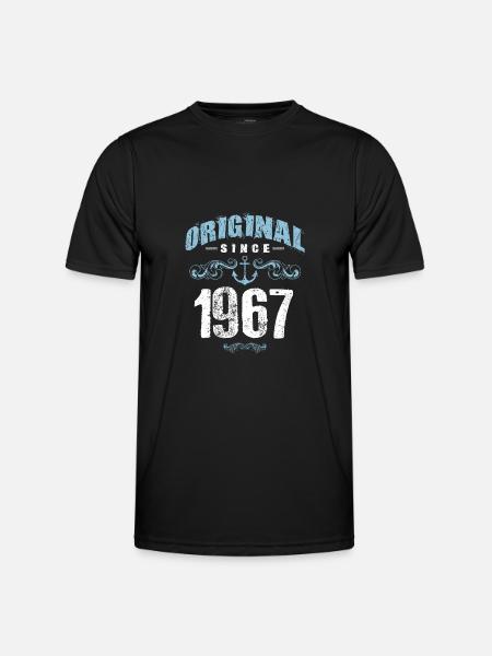 1967 original since - Men's Functional T-Shirt - black