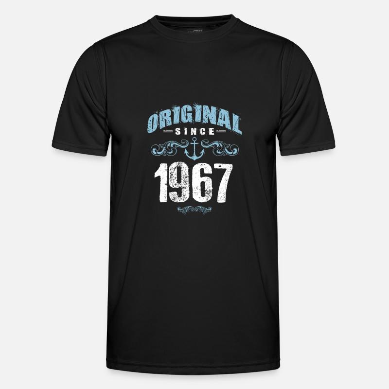1967 original since - Men's Functional T-Shirt - black