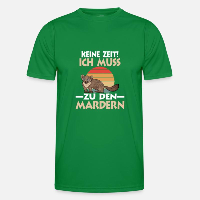 Marder Männer Funktions-T-Shirt