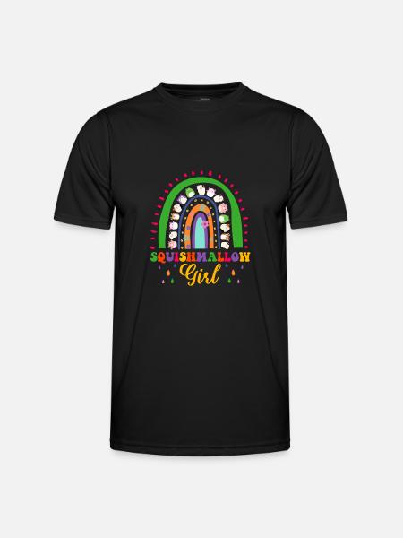 Squishmallow Girl Squish Girl - Men's Functional T-Shirt - black