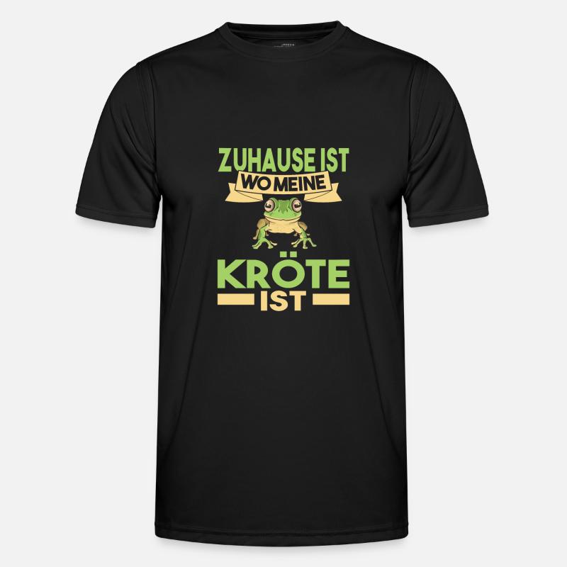 Kröte Männer Funktions-T-Shirt