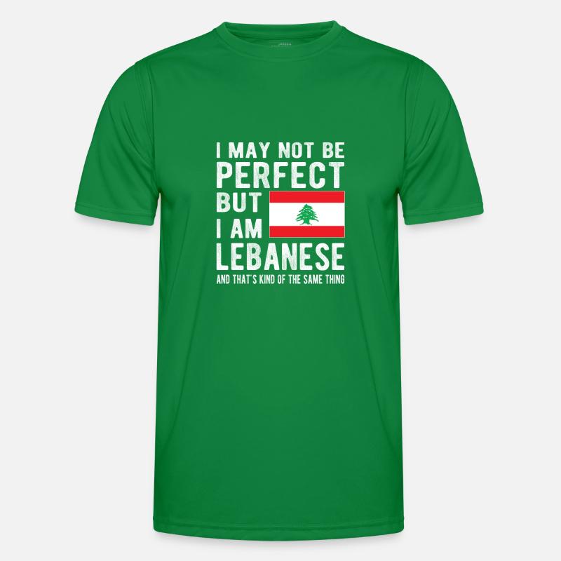 Stolzer Libanese Libanon Libanesische Herkunft Männer Funktions-T-Shirt