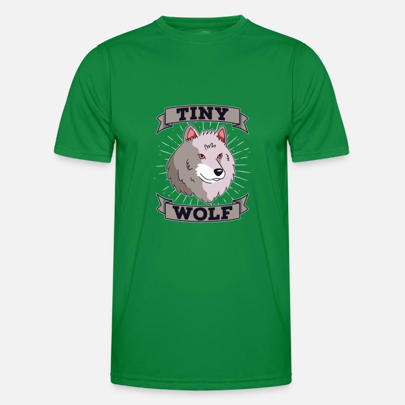 Wolf Männer Funktions-T-Shirt