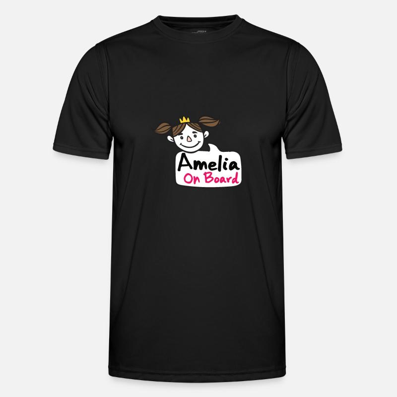 Amelia à bord T-shirt sport Homme