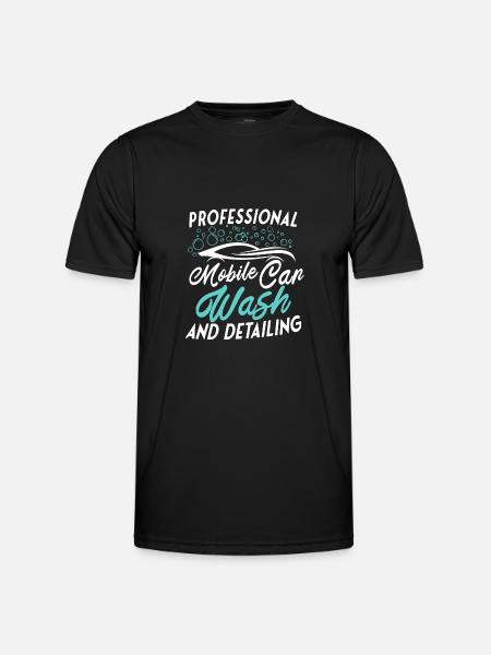 Mobile Car Reconditioning Car Reconditioning - Men's Functional T-Shirt - black