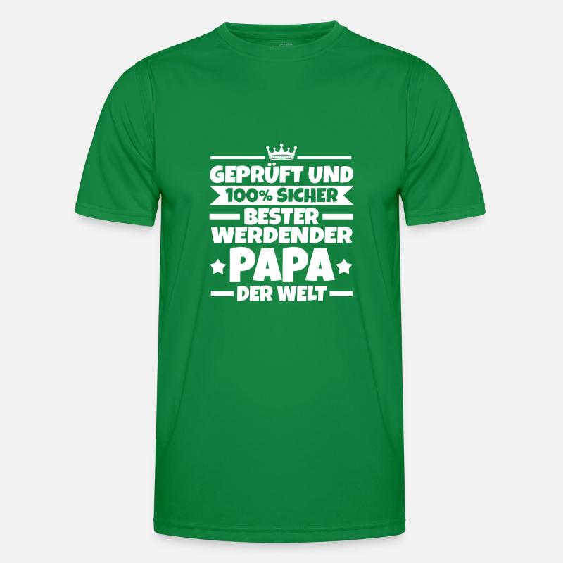 Werdender Papa Männer Funktions-T-Shirt