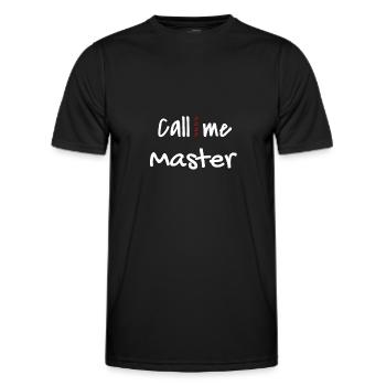 Master 2022 Graduation Graduation Graduation Graduation Université - T-shirt sport Homme - noir - Devant - AI Model Male 178 dark (178cm)