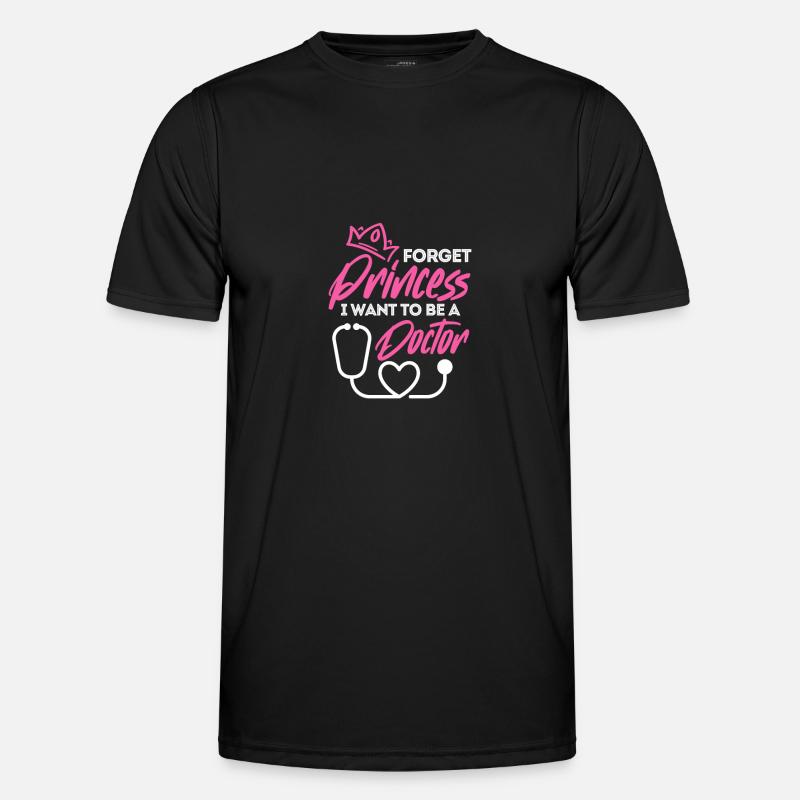 Ärztin Männer Funktions-T-Shirt