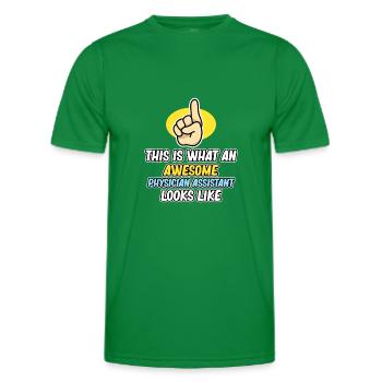Fantastic Physician Assistant - Men's Functional T-Shirt - kelly green - Front - AI Model Male 178 dark (178cm)