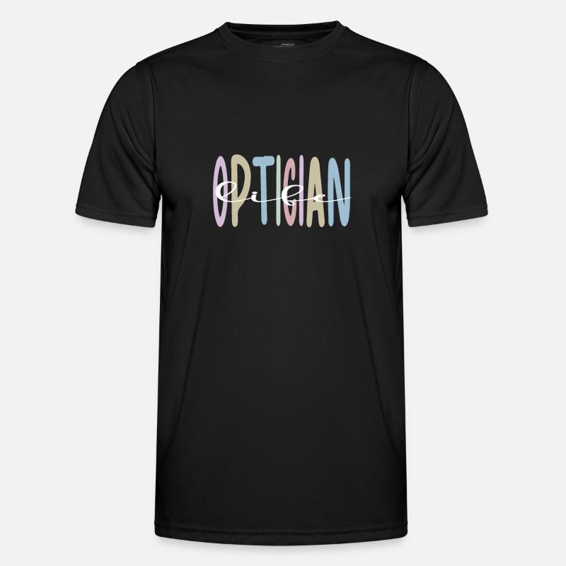 Augenoptiker Geschenke Optiker Optometrist Männer Funktions-T-Shirt