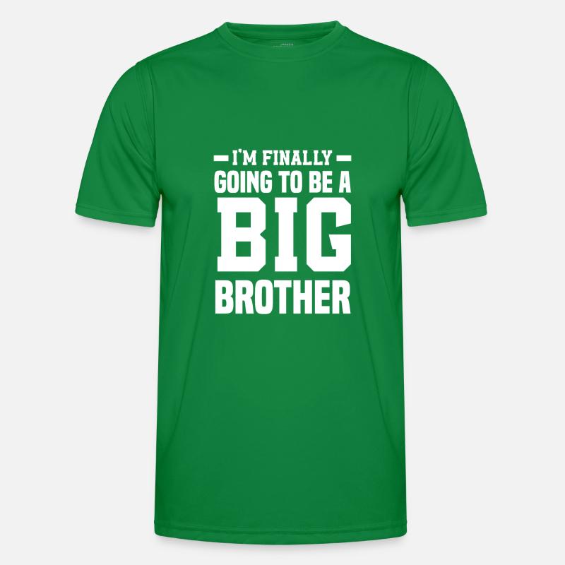 Ich Werde Ein Großer Bruder Geschenk Männer Funktions-T-Shirt
