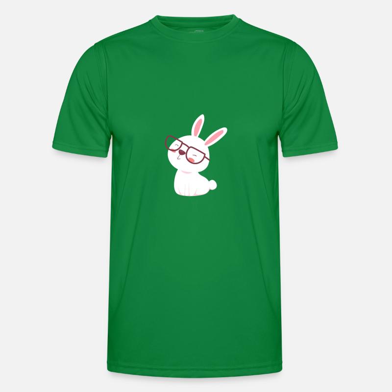 Hase Männer Funktions-T-Shirt