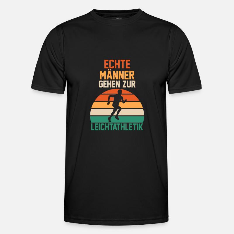 Leichtathletik Männer Funktions-T-Shirt