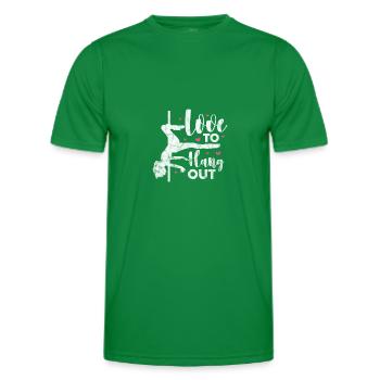 Pole Dance - T-shirt sport Homme - vert - Devant - AI Model Male 178 dark (178cm)