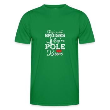 Pole Dance - Männer Funktions-T-Shirt - Kelly Green - Vorne - AI Model Male 178 dark (178cm)