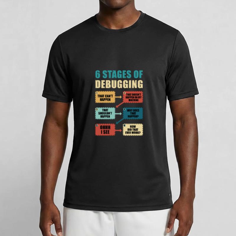 Programmieren Debugging Lustiges Programmierergeschenk Männer Funktions-T-Shirt